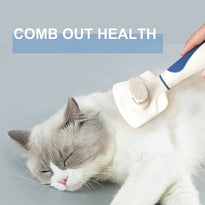 Damail Self Cleaning Grooming Slicker Brush for Cats and Dogs