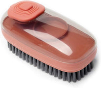 Scrub Brush with Soap Dispenser for Dish Sink Pan Pot Washing and Cleaning, Bathroom, Kitchen, Soft Laundry Clothes and Shoes