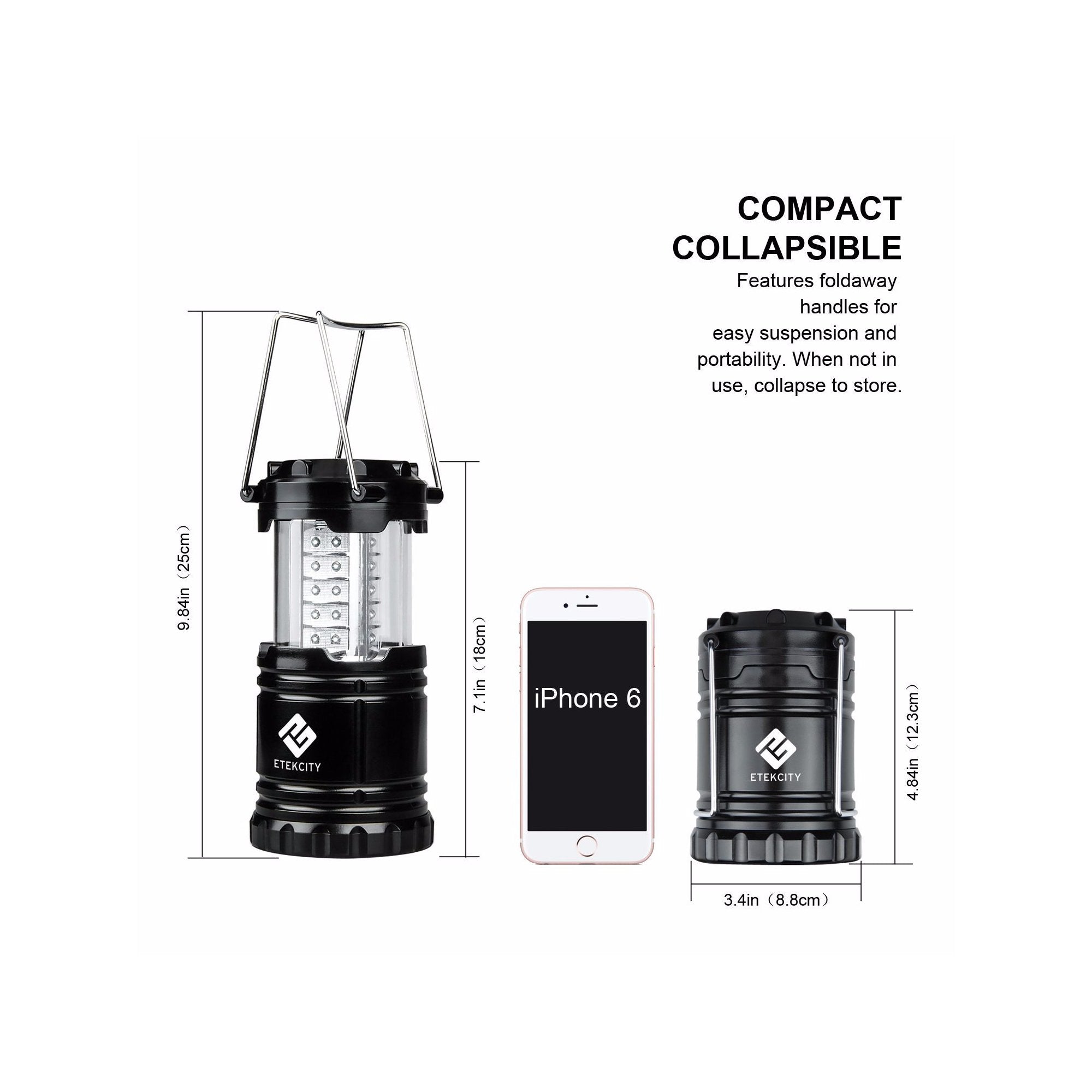 Portable Outdoor LED Camping Lantern Flashlights