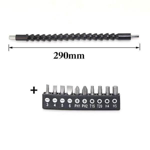 JGZUI Flexible Hex Shaft Drill Bit Extension