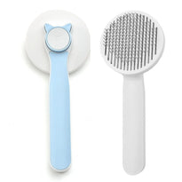 DUCINO Self Cleaning Grooming Slicker Brush for Cats and Dogs