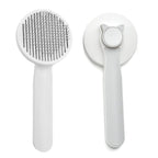 DUCINO Self Cleaning Grooming Slicker Brush for Cats and Dogs