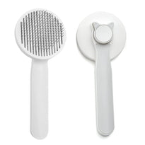 DUCINO Self Cleaning Grooming Slicker Brush for Cats and Dogs