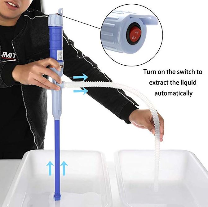 Electric Liquid Transfer Siphon Pump