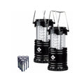 2 PACK PORTABLE OUTDOOR LED CAMPING LANTERN