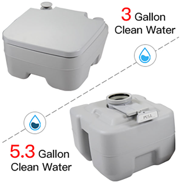 Flush Outdoor Toilet