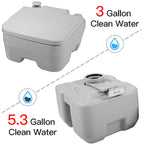 Flush Outdoor Toilet