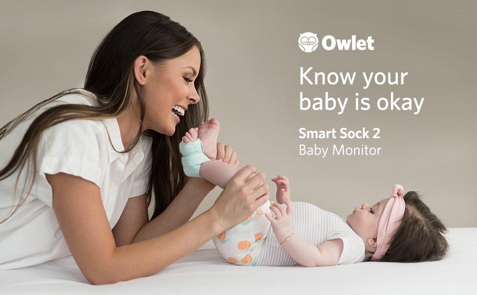 Owlet Smart Green Sock Baby Monitor