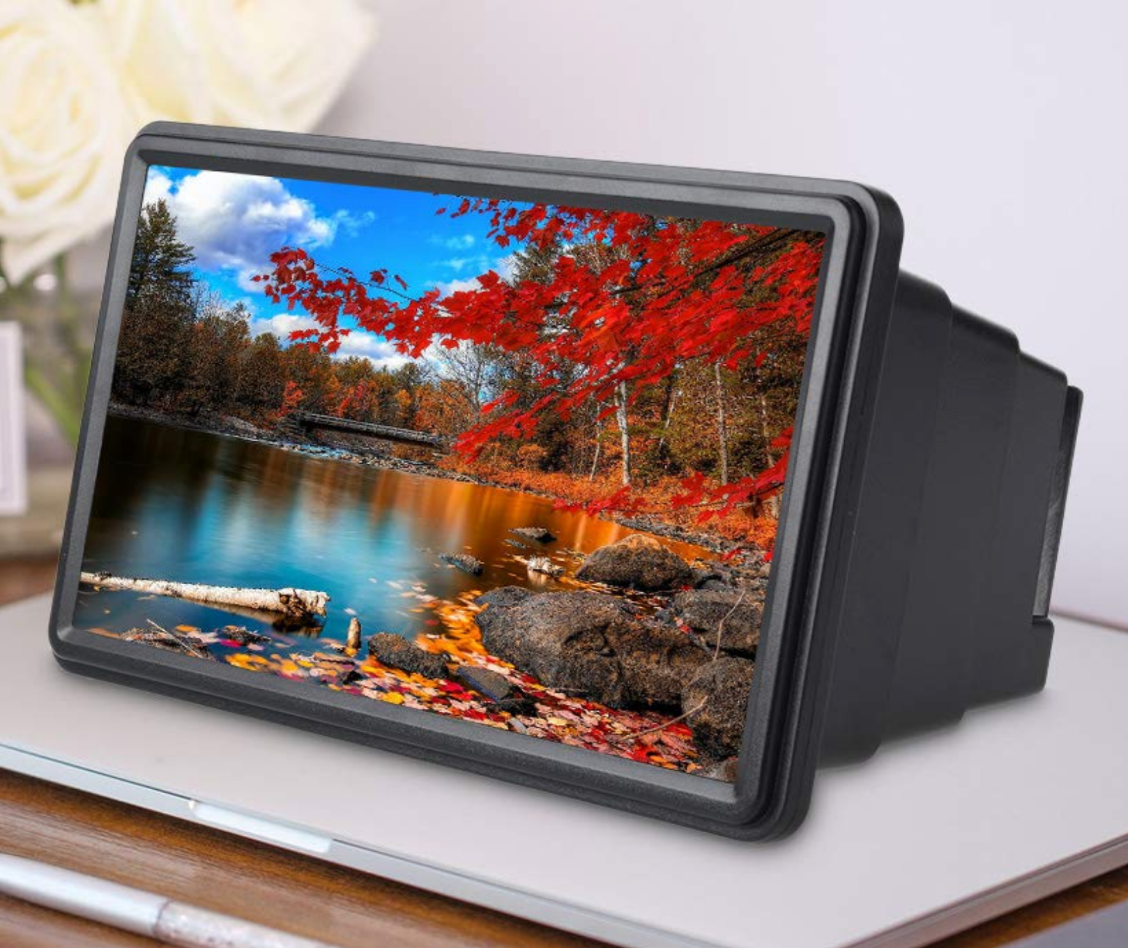 Universal 12 Inch Mobile Phone 3D Retractable Screen Magnifier