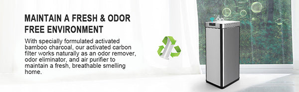 Secura 13 Gallon Automatic Trash Can