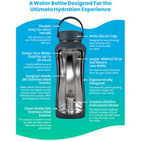 Insulated DYLN Alkaline Water Bottle