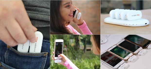 Finger Pow Charging Station and Adapter