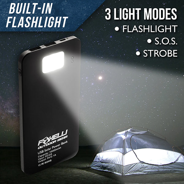 Solar Power Bank– 10000MAH