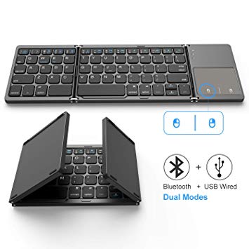 Mini  Foldable  Touch  3.0  Bluetooth  Keyboard