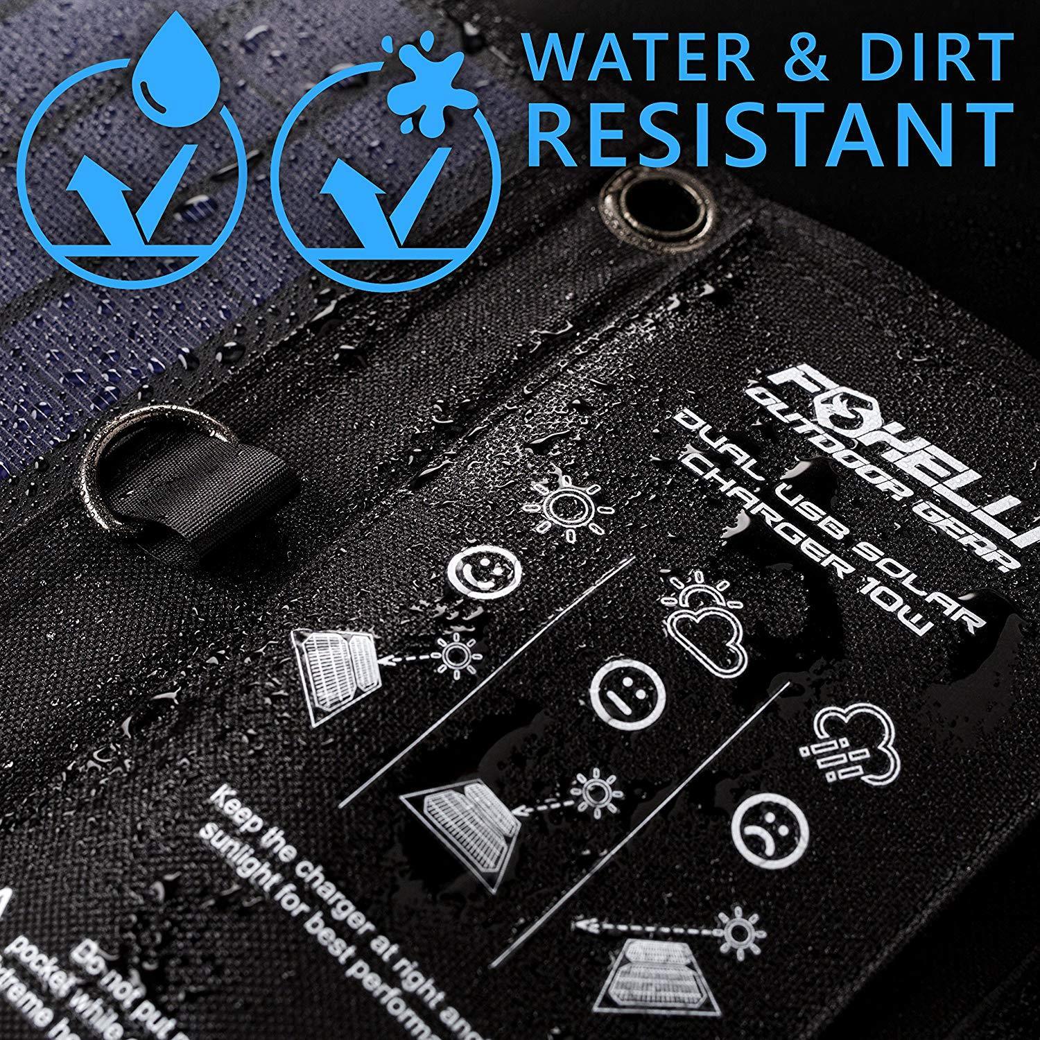 Dual USB Solar Charger 10W