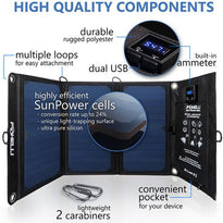 Dual USB Solar Charger 10W