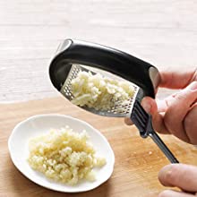Stainless Steel Garlic Press