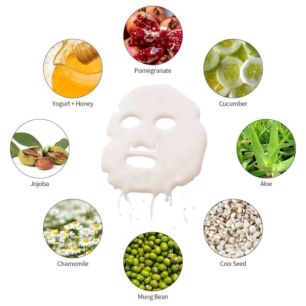 G FASHION STYLE Face Mask Maker Machine Kit WITH 32 COLLAGEN PILLS (Voice Prompts Version)