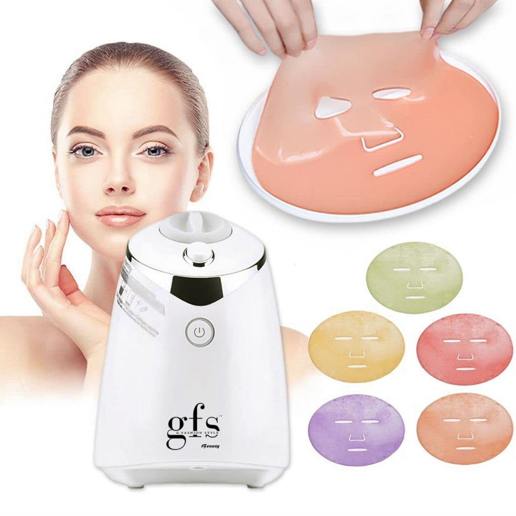 G FASHION STYLE Face Mask Maker Machine Kit WITH 32 COLLAGEN PILLS (Voice Prompts Version)
