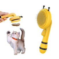 Gfujuyouge Self Cleaning Grooming Slicker Brush for Cats and Dogs