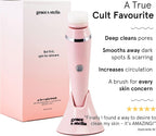 Facial Cleansing Brush for Cleansing and Exfoliating - Spinning Face Cleansing Brush (4 Brush Heads)