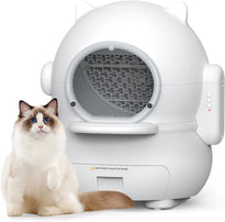 GTS Self-Cleaning Automatic Cat Litter Box, One-Touch Intelligent Safety & Easy to Clean