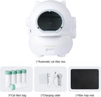GTS Self-Cleaning Automatic Cat Litter Box, One-Touch Intelligent Safety & Easy to Clean
