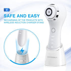 Hangsun Facial Cleansing Vibrating Face Brush SC200 Skin Care for Cleaning Exfoliating and Massaging with IPX7 Waterproof, 3 Speed Settings