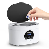 Hanience Ultrasonic Cleaner, 600ML with 5 Digital Timer and Degas, for Cleaning Jewelry, Ring, Silver, Dentures, Glasses and Watches