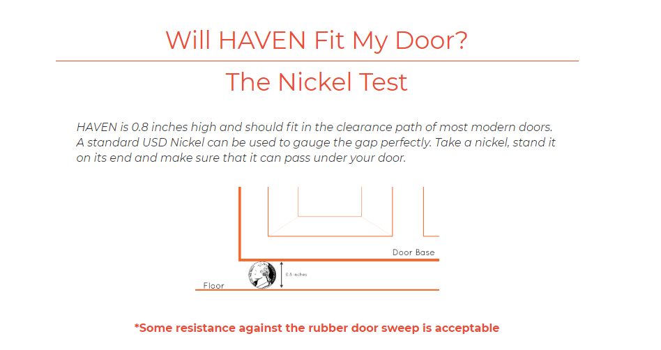 Haven Smart Door Lock for Security