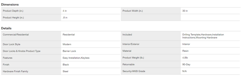 Haven Smart Door Lock for Security