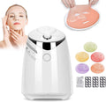 HDLWIS Facial Mask Machine, DIY Face Mask Machine Multi-Function Automatic Natural Fruit Vegetable Face Mask Maker with Human Voice Reminder & 32 Counts Collagen Pills
