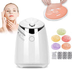 HDLWIS Facial Mask Machine, DIY Face Mask Machine Multi-Function Automatic Natural Fruit Vegetable Face Mask Maker with Human Voice Reminder & 32 Counts Collagen Pills