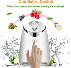 HDLWIS Facial Mask Machine, DIY Face Mask Machine Multi-Function Automatic Natural Fruit Vegetable Face Mask Maker with Human Voice Reminder & 32 Counts Collagen Pills