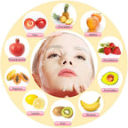 HDLWIS Facial Mask Machine, DIY Face Mask Machine Multi-Function Automatic Natural Fruit Vegetable Face Mask Maker with Human Voice Reminder & 32 Counts Collagen Pills