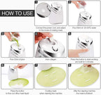 HDLWIS Facial Mask Machine, DIY Face Mask Machine Multi-Function Automatic Natural Fruit Vegetable Face Mask Maker with Human Voice Reminder & 32 Counts Collagen Pills