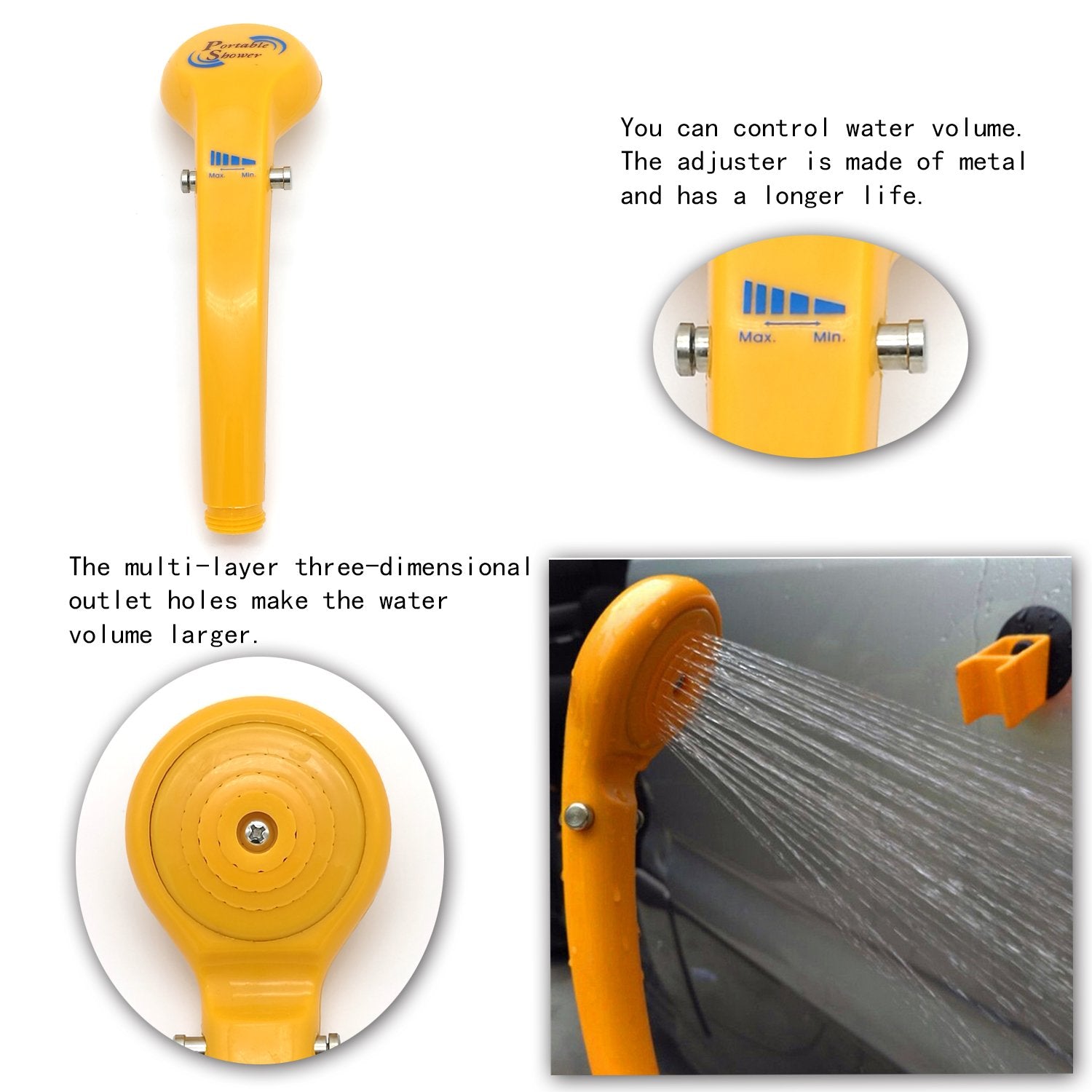 HiVehicle Portable Camping Car Shower