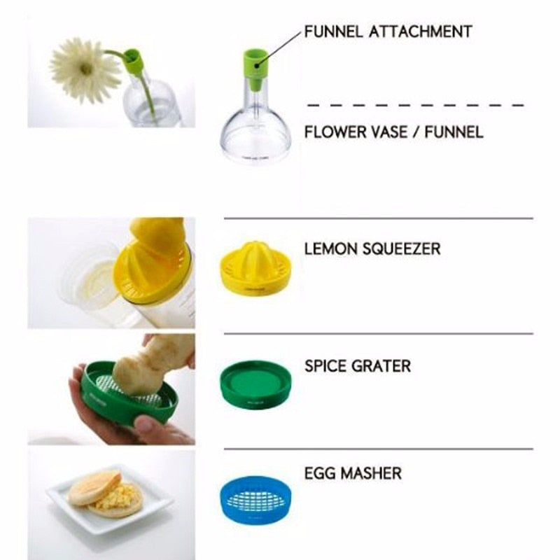 Multipurpose 8 in 1 Kitchen Tool Set