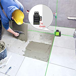 Huepar GF360G-NP 3D Green Beam Self-Leveling Laser