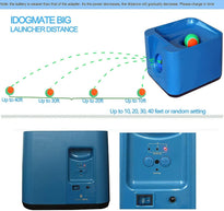 IDOGMATE Automatic Tennis Ball Launcher/ Thrower for Dog (Big Pet Launcher)