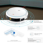 iMass Vacuum Robot Cleaner - White