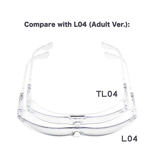 Enhanced Protective Splash Eyewear For Early Teens