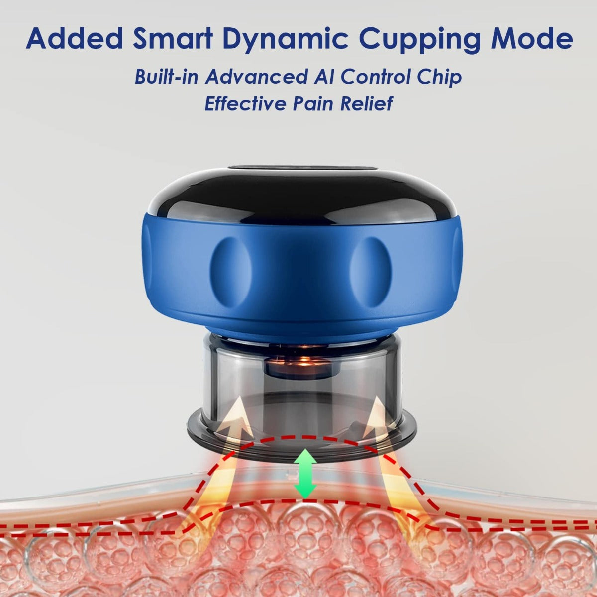 Increnobl Smart Dynamic Cupping Therapy Set with 12 Level Temperature and Suction, One-Click Pressure Relief