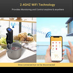 Inkbird Sous Vide Precision Cooker ISV-100W, 1000 Watts Immersion Circulator, Preset Recipes on APP and Thermal Immersion (American Standard)