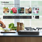 Inkbird WiFi Sous-Vide-Machine & Vacuum Sealer Machine 1000W w/ Recipes on APP Precision Cooker with Starter Kit