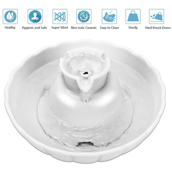 Ceramic Pet Drinking Fountain
