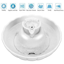 Ceramic Pet Drinking Fountain