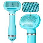 iPettie Pet Hair Dryer with Slicker Brush & 3 Heat Settings