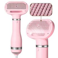 iPettie Pet Hair Dryer with Slicker Brush & 3 Heat Settings