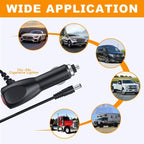 Itomoro Baby Car Camera with HD Night Vision Function, Reusable Sucker Bracket, Wide View, 12V Cigarette Lighter, Easily Observe the Baby’s Move